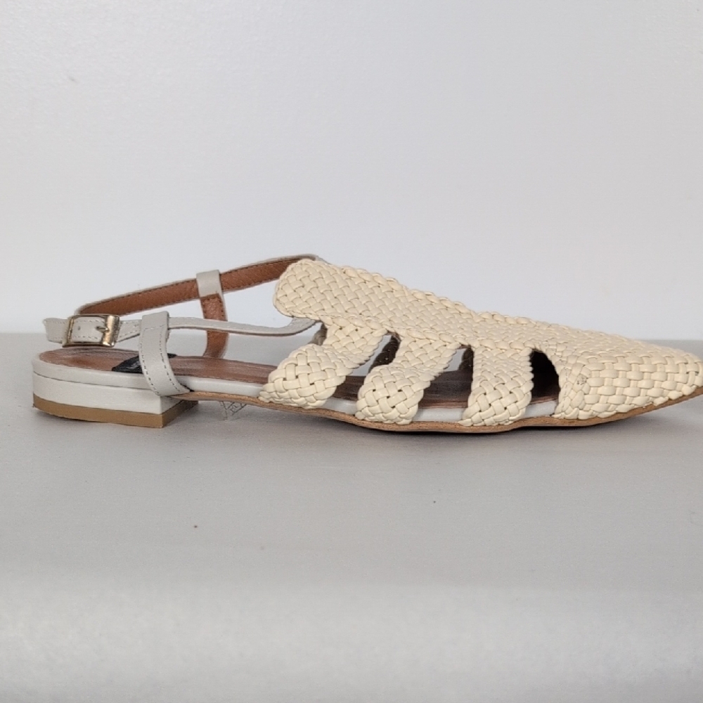 Angel Alarcon Braided Leather Flats - Picture 4 of 12